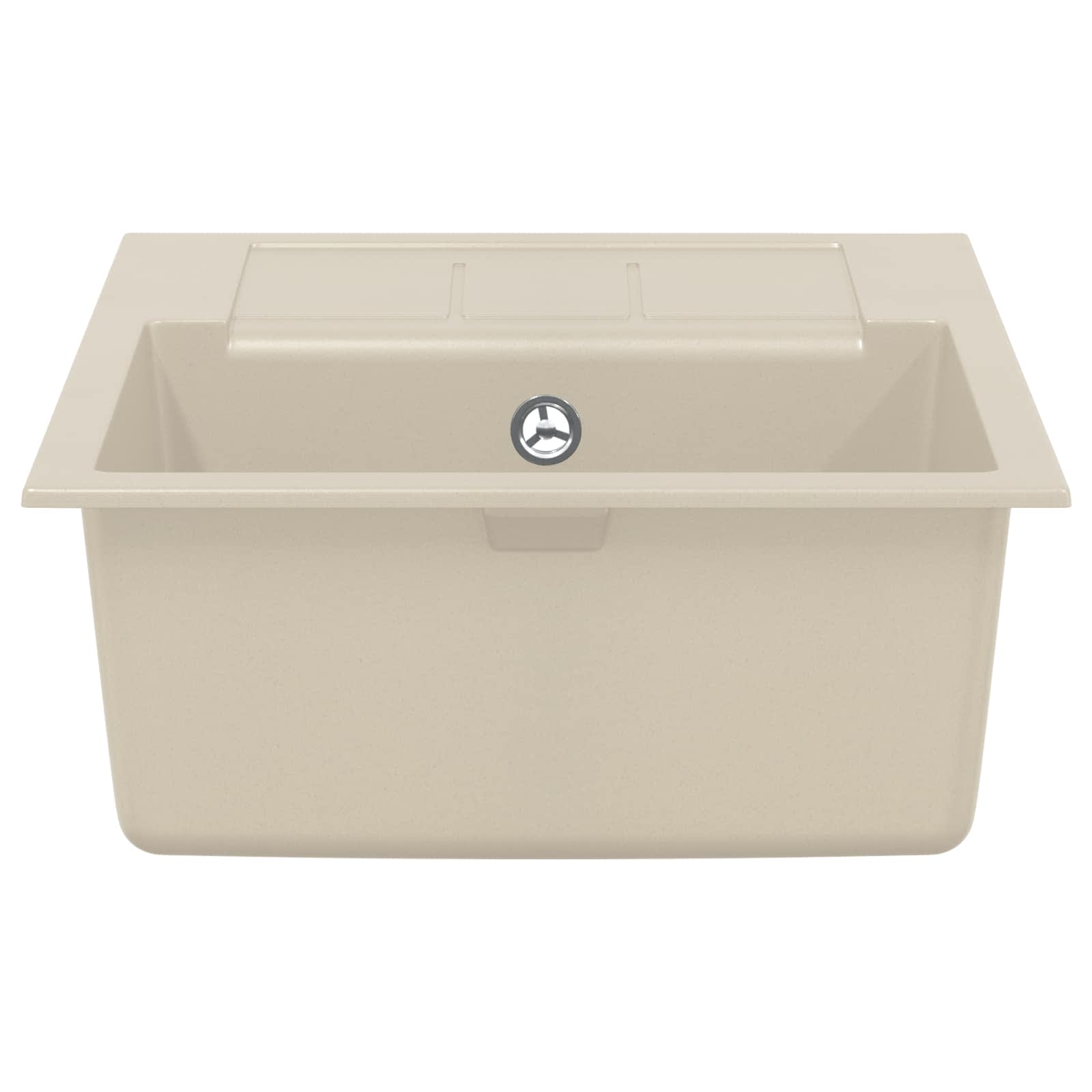 Wasbak Beige 620 x 500 mm 80% Kwarts en 20% Hars
