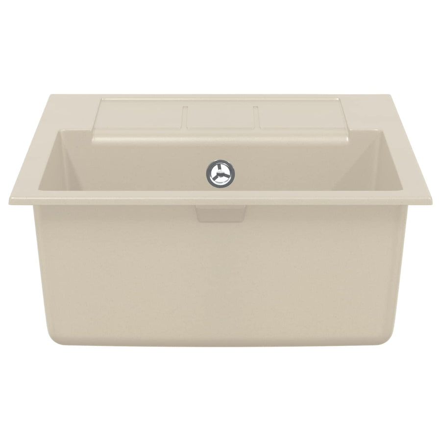 Wasbak Beige 620 x 500 mm 80% Kwarts en 20% Hars
