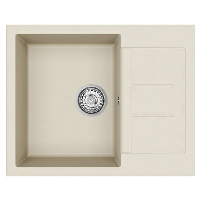 Wasbak Beige 620 x 500 mm 80% Kwarts en 20% Hars