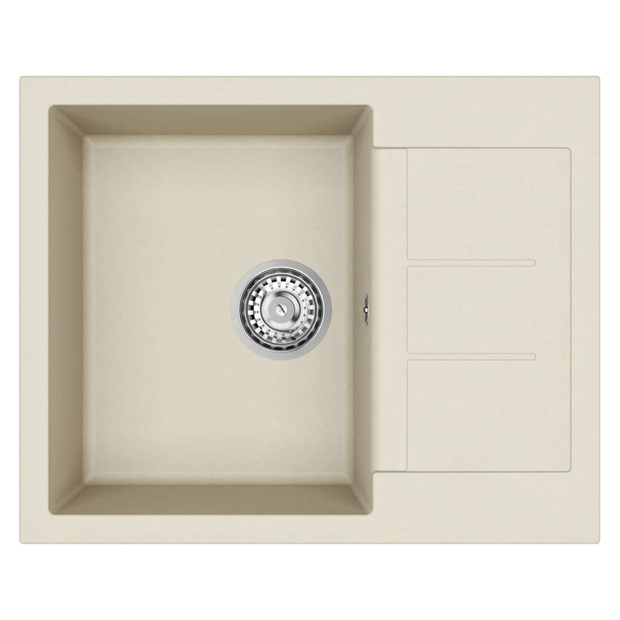 Wasbak Beige 620 x 500 mm 80% Kwarts en 20% Hars