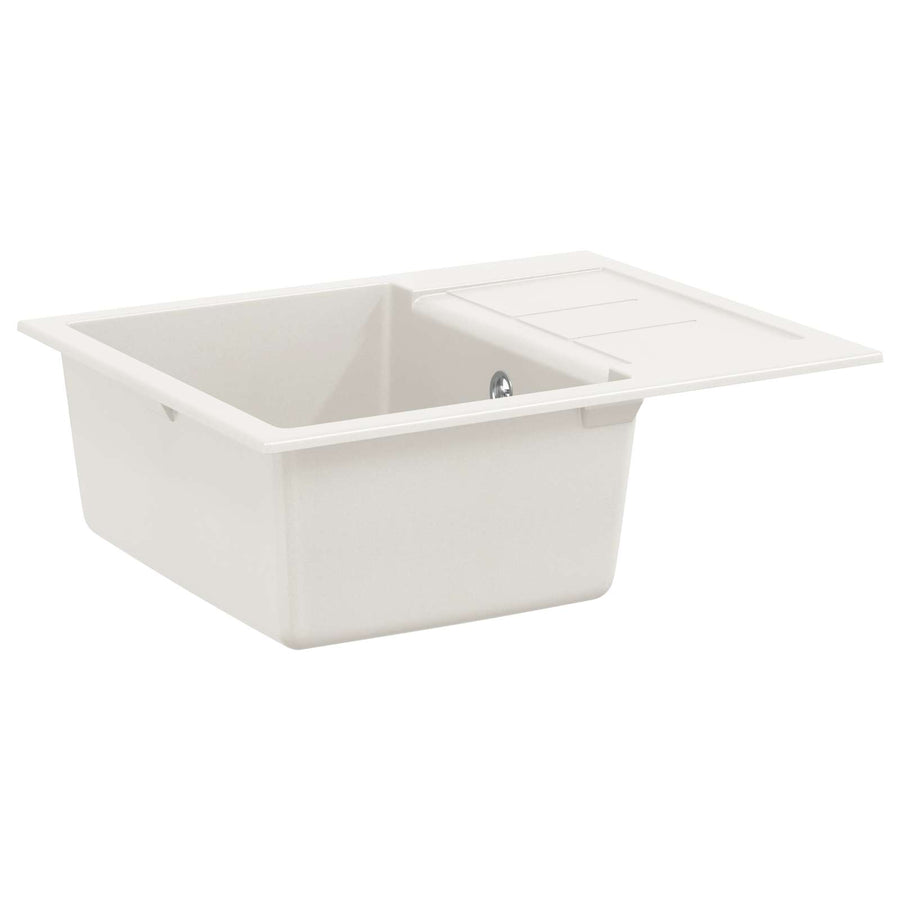 Wasbak Wit 620 x 500 mm 80% Kwarts en 20% Hars