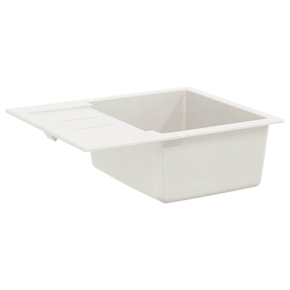 Wasbak Wit 620 x 500 mm 80% Kwarts en 20% Hars