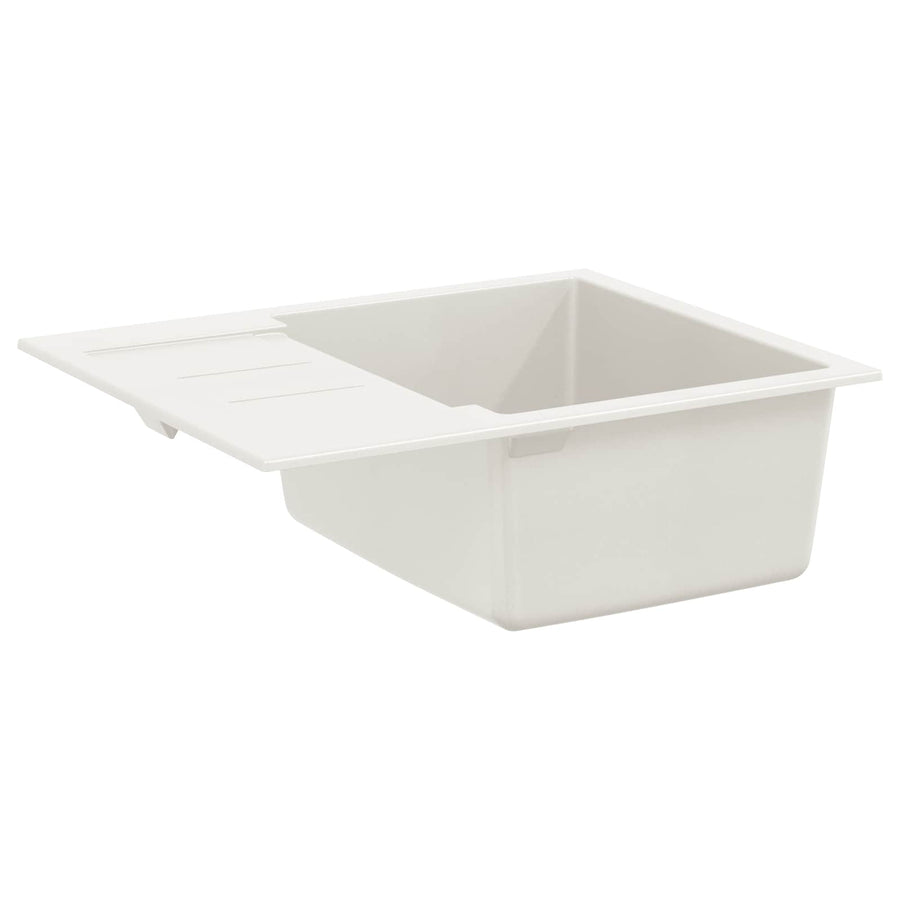 Wasbak Wit 620 x 500 mm 80% Kwarts en 20% Hars
