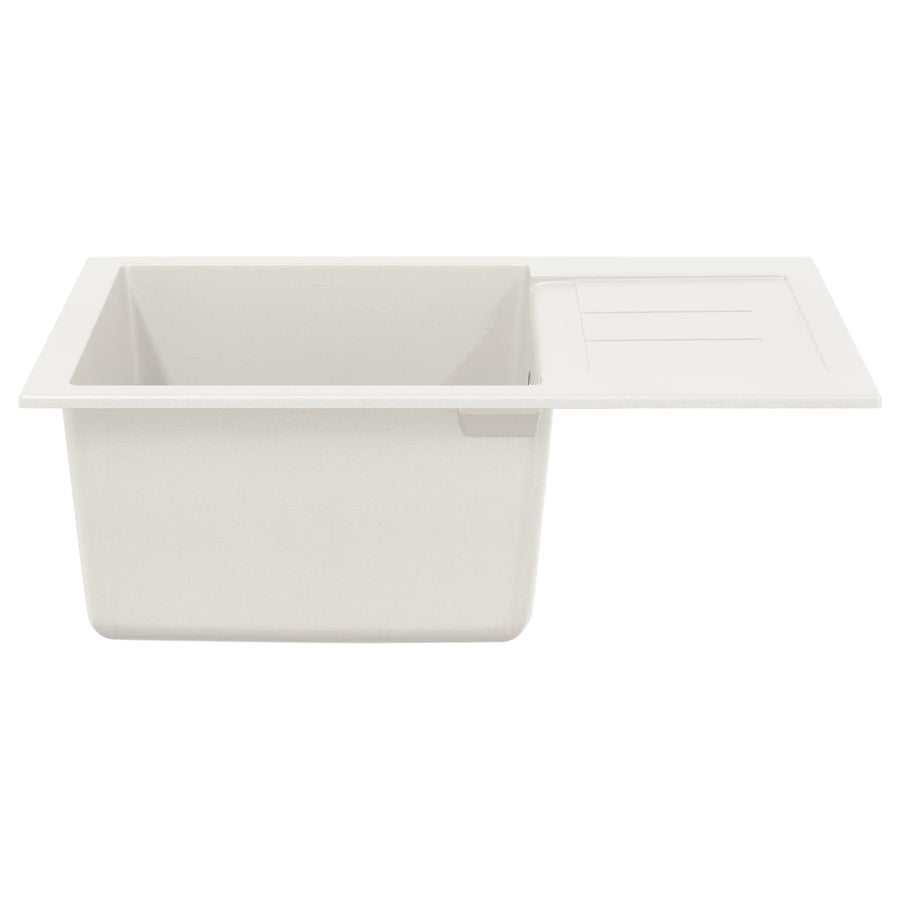 Wasbak Wit 620 x 500 mm 80% Kwarts en 20% Hars