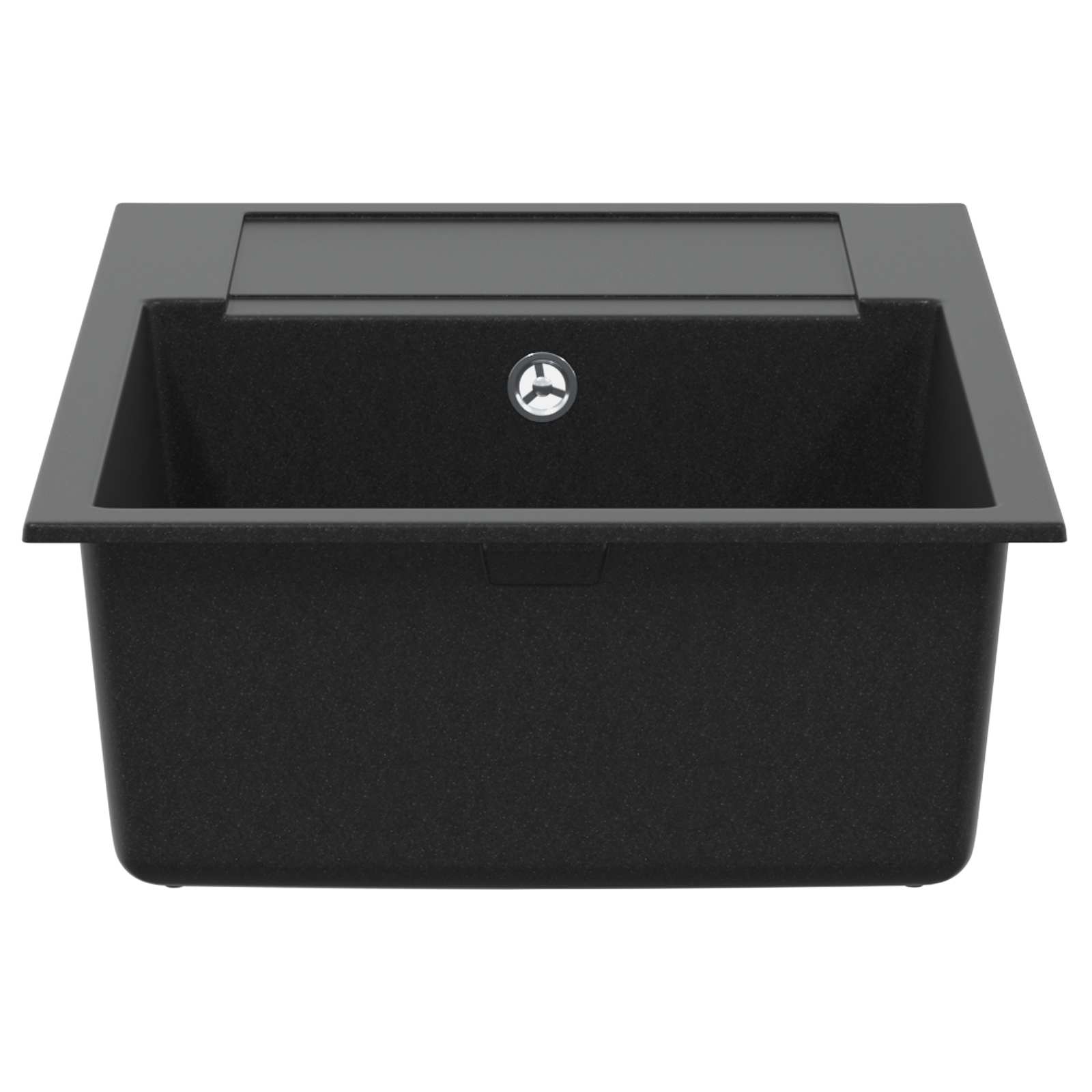 Wasbak Zwart 780 x 500 mm 80% Kwarts en 20% Hars