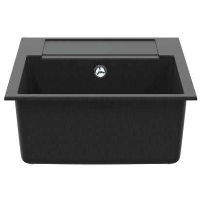 Wasbak Zwart 780 x 500 mm 80% Kwarts en 20% Hars