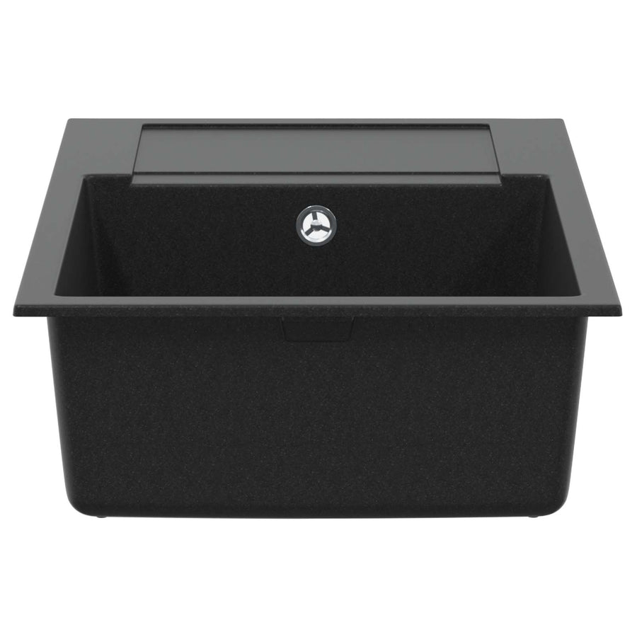 Wasbak Zwart 780 x 500 mm 80% Kwarts en 20% Hars