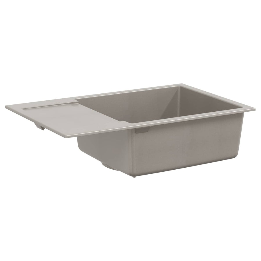 Wasbak Grijs 780 x 500 mm 80% Kwarts en 20% Hars