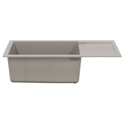 Wasbak Grijs 780 x 500 mm 80% Kwarts en 20% Hars