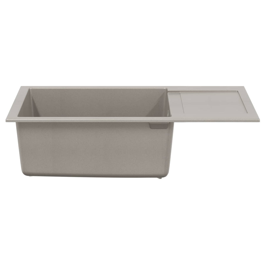 Wasbak Grijs 780 x 500 mm 80% Kwarts en 20% Hars