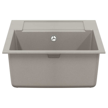 Wasbak Grijs 780 x 500 mm 80% Kwarts en 20% Hars