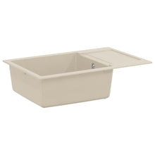 Wasbak Beige 780 x 500 mm 80% Kwarts en 20% Hars