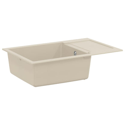 Wasbak Beige 780 x 500 mm 80% Kwarts en 20% Hars