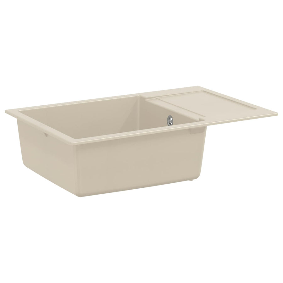 Wasbak Beige 780 x 500 mm 80% Kwarts en 20% Hars