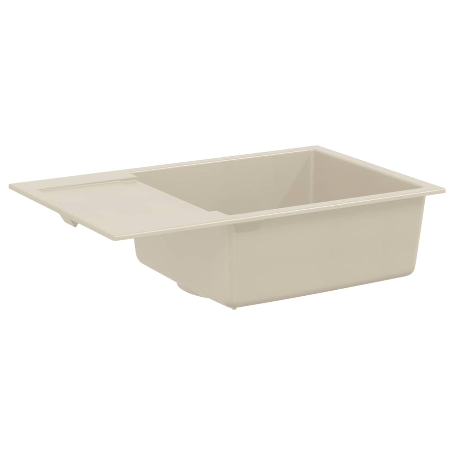 Wasbak Beige 780 x 500 mm 80% Kwarts en 20% Hars