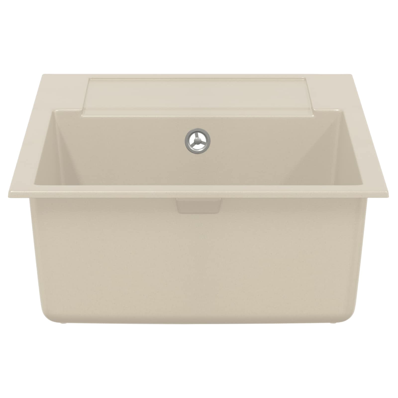 Wasbak Beige 780 x 500 mm 80% Kwarts en 20% Hars