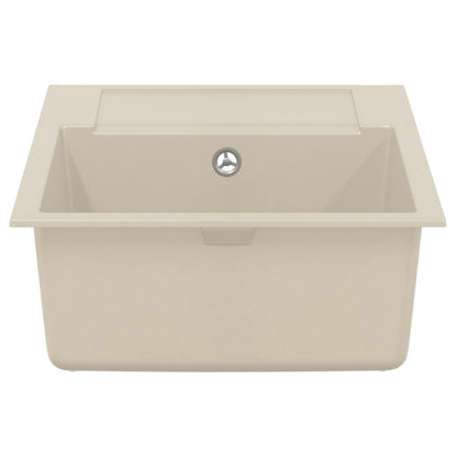 Wasbak Beige 780 x 500 mm 80% Kwarts en 20% Hars