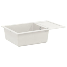 Wasbak Wit 780 x 500 mm 80% Kwarts en 20% Hars