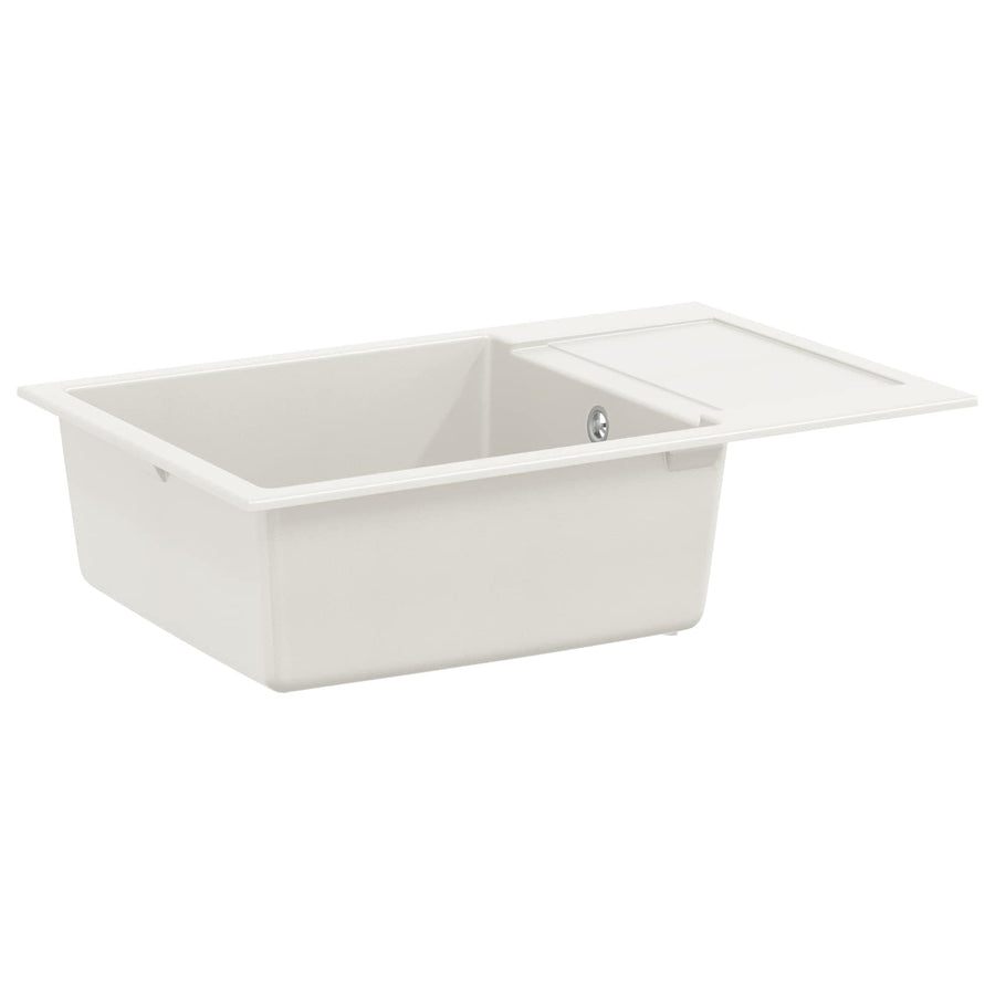 Wasbak Wit 780 x 500 mm 80% Kwarts en 20% Hars