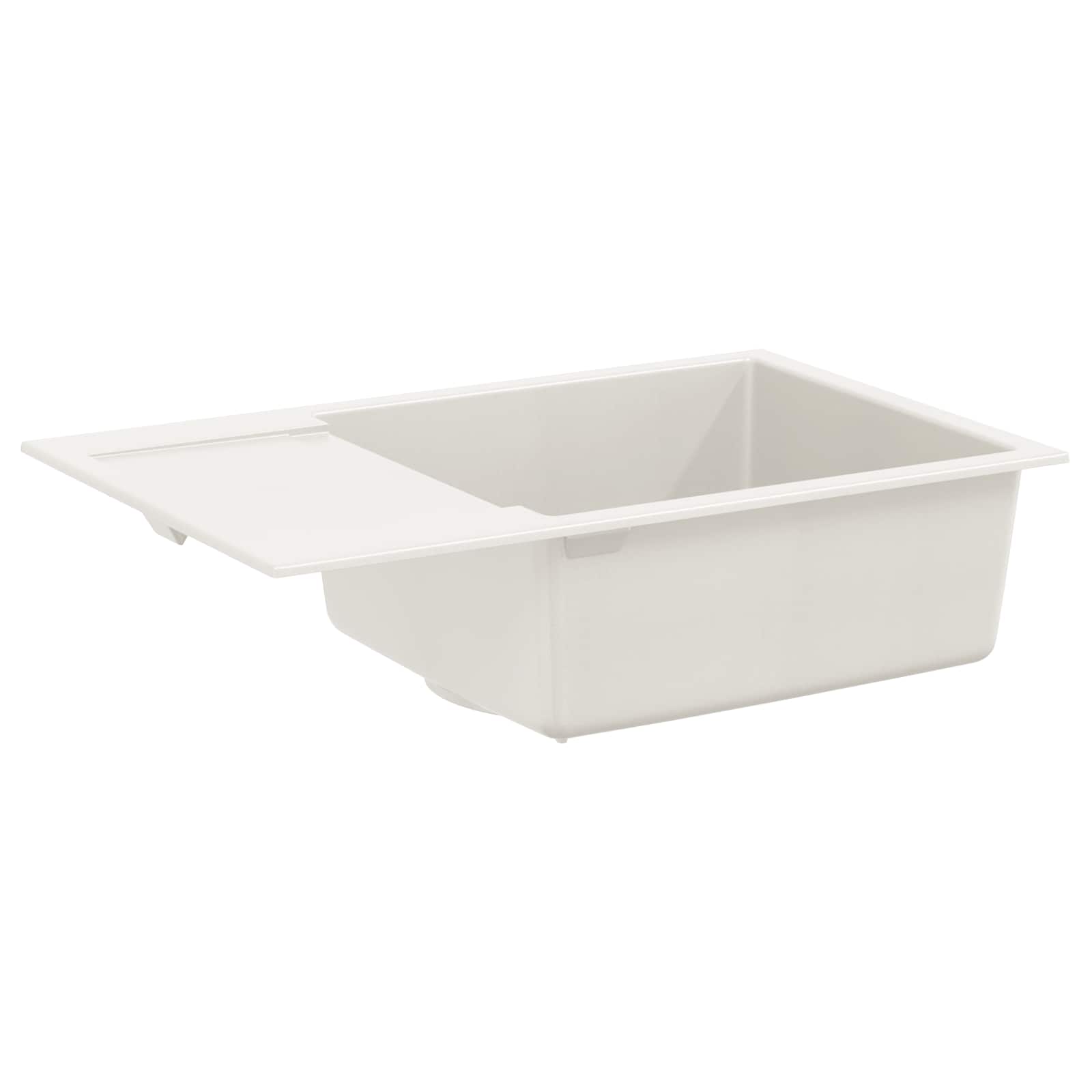 Wasbak Wit 780 x 500 mm 80% Kwarts en 20% Hars