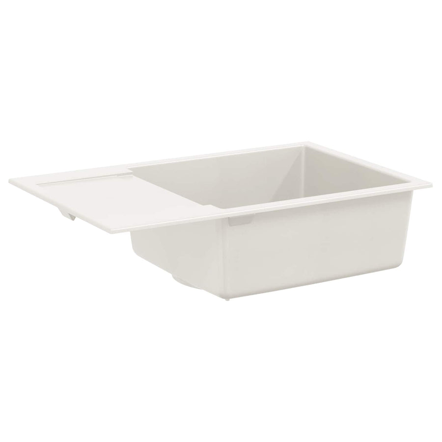 Wasbak Wit 780 x 500 mm 80% Kwarts en 20% Hars