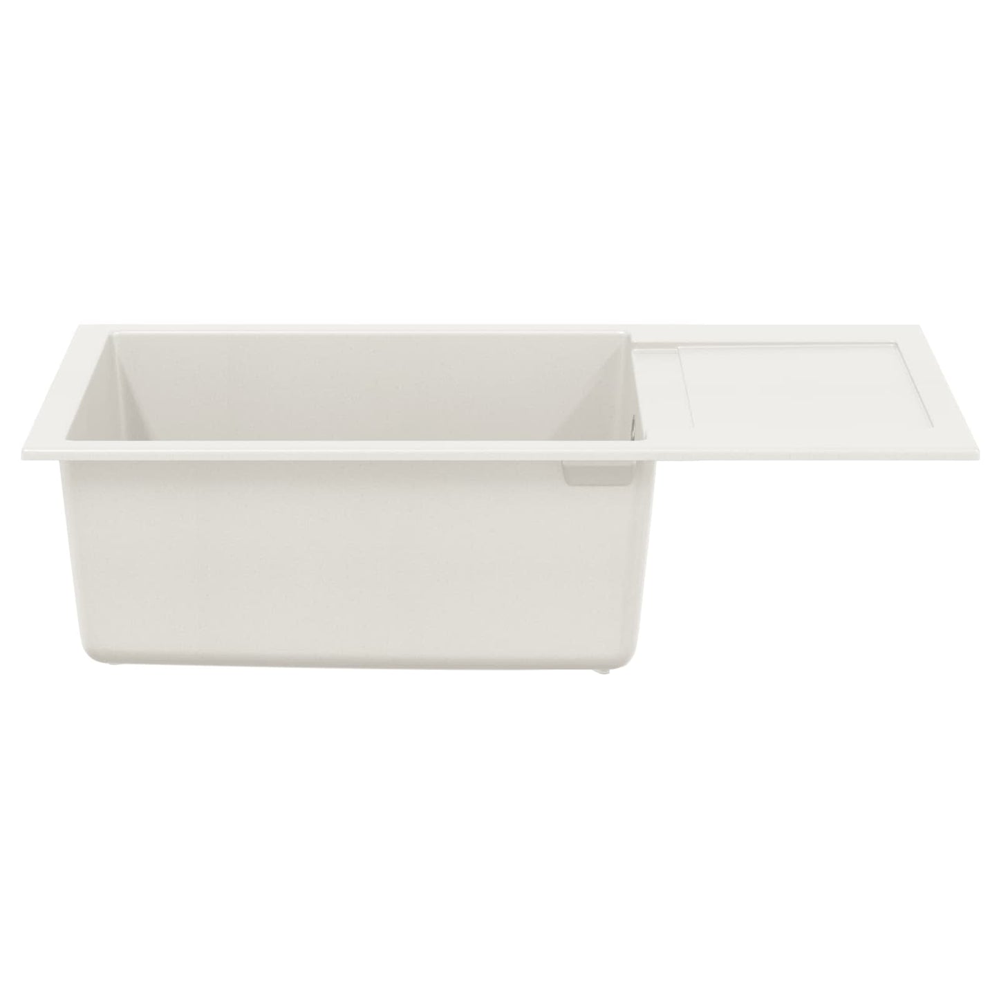 Wasbak Wit 780 x 500 mm 80% Kwarts en 20% Hars