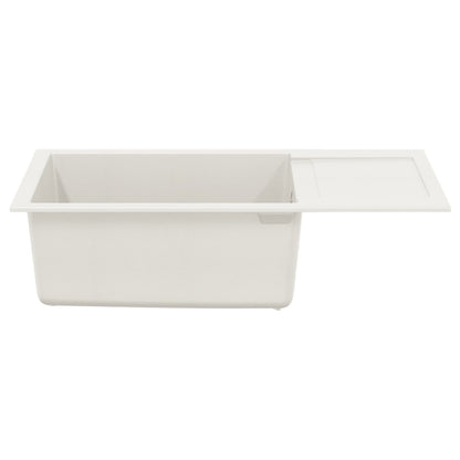 Wasbak Wit 780 x 500 mm 80% Kwarts en 20% Hars