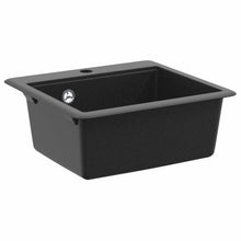 Wasbak Zwart 470 x 440 mm Graniet
