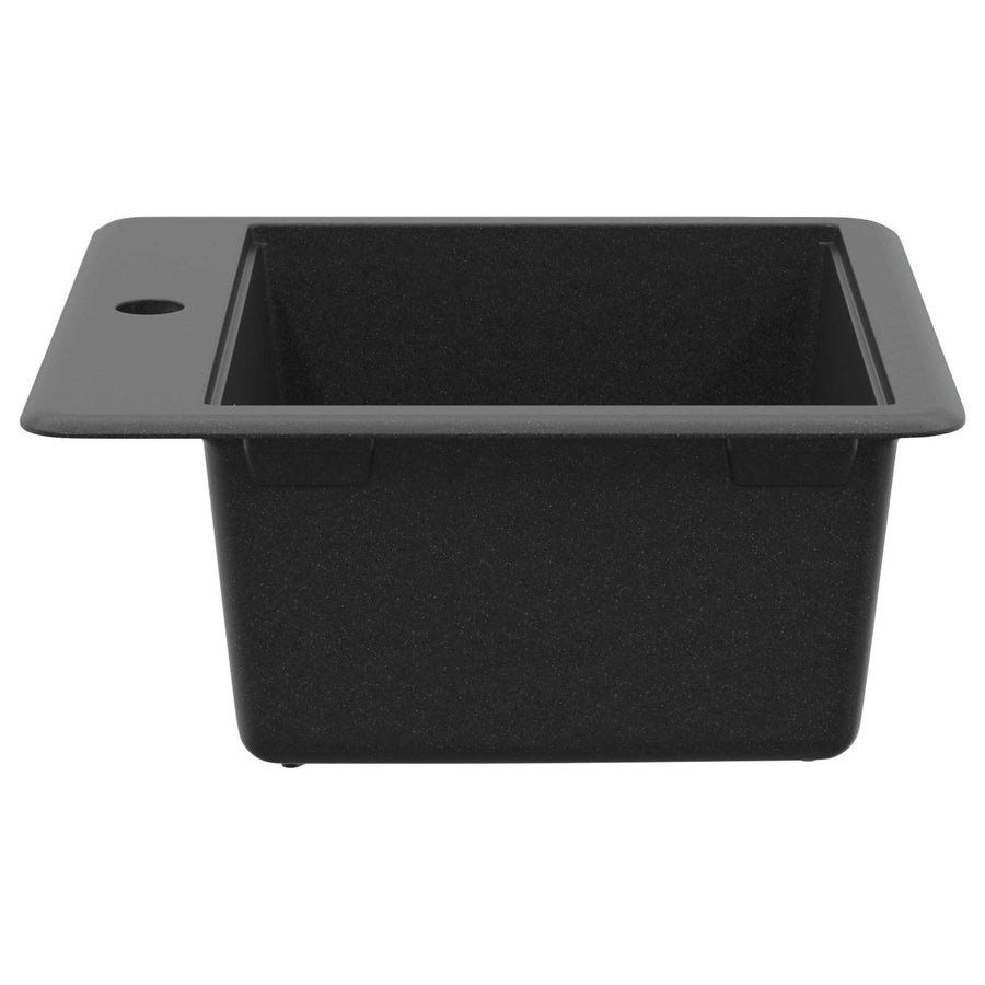 Wasbak Zwart 470 x 440 mm Graniet