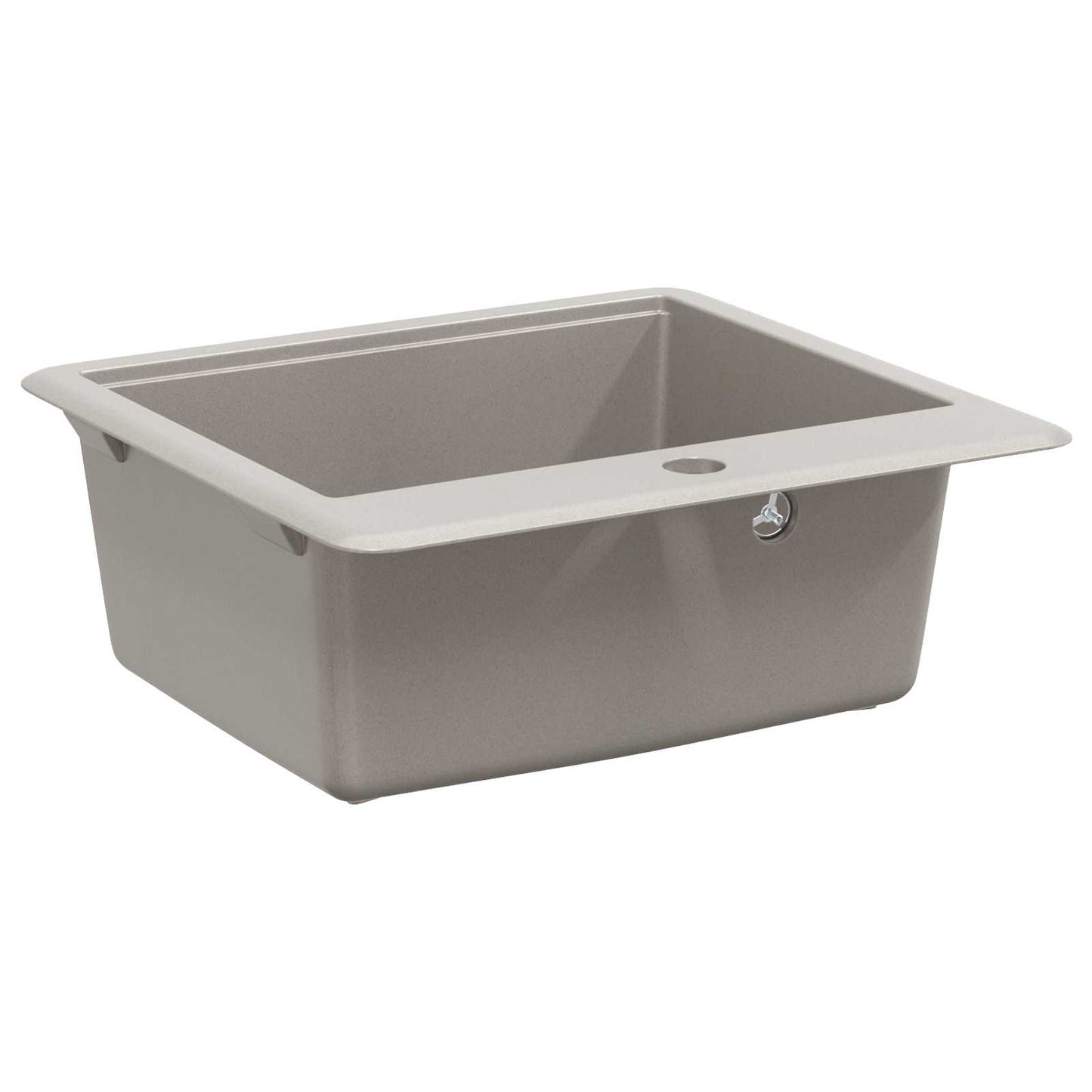 Wasbak Grijs 470 x 440 mm Graniet