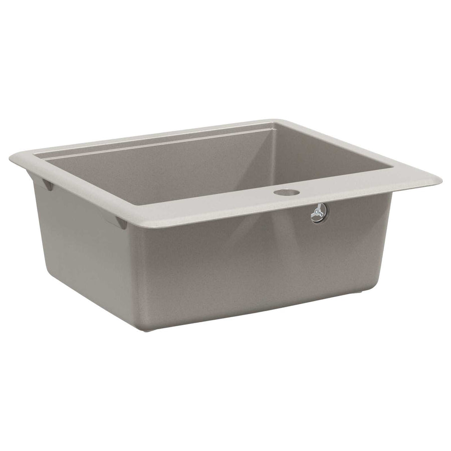 Wasbak Grijs 470 x 440 mm Graniet