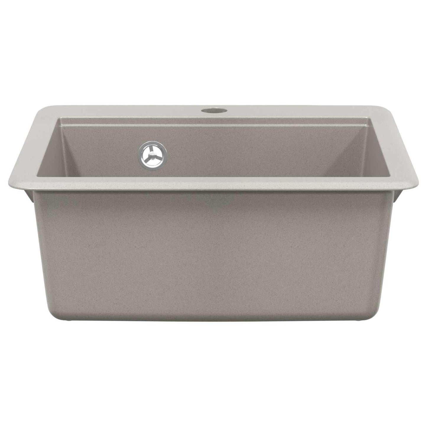 Wasbak Grijs 470 x 440 mm Graniet