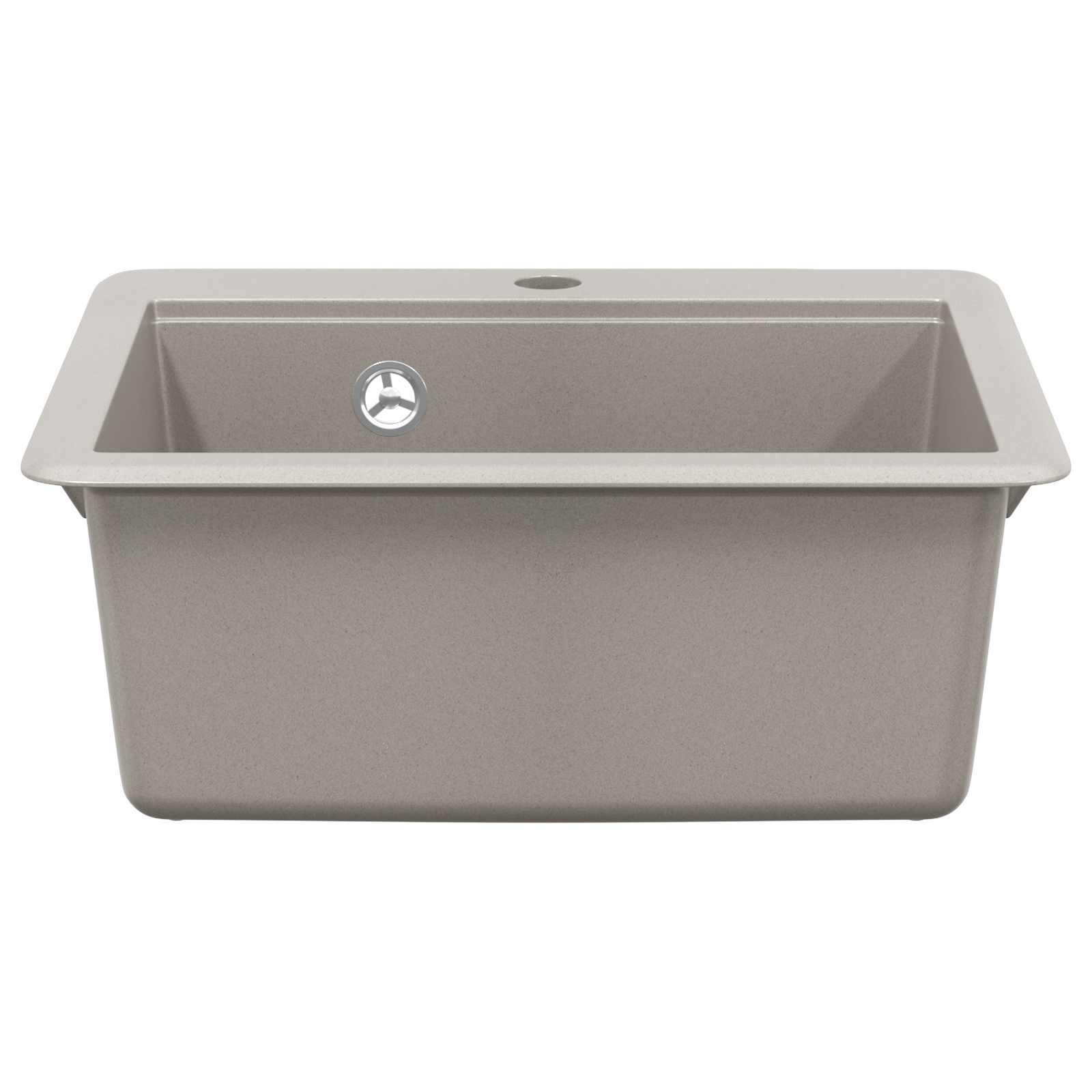 Wasbak Grijs 470 x 440 mm Graniet