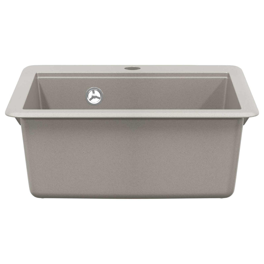 Wasbak Grijs 470 x 440 mm Graniet