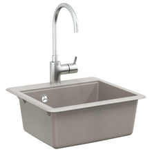 Wasbak Grijs 470 x 440 mm Graniet