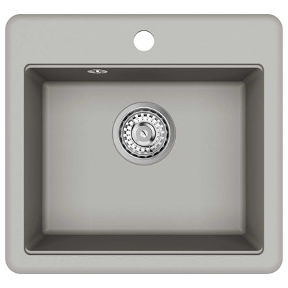 Wasbak Grijs 470 x 440 mm Graniet