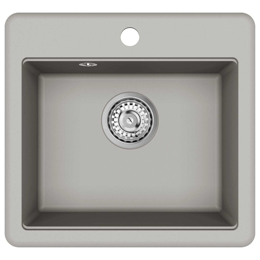Wasbak Grijs 470 x 440 mm Graniet