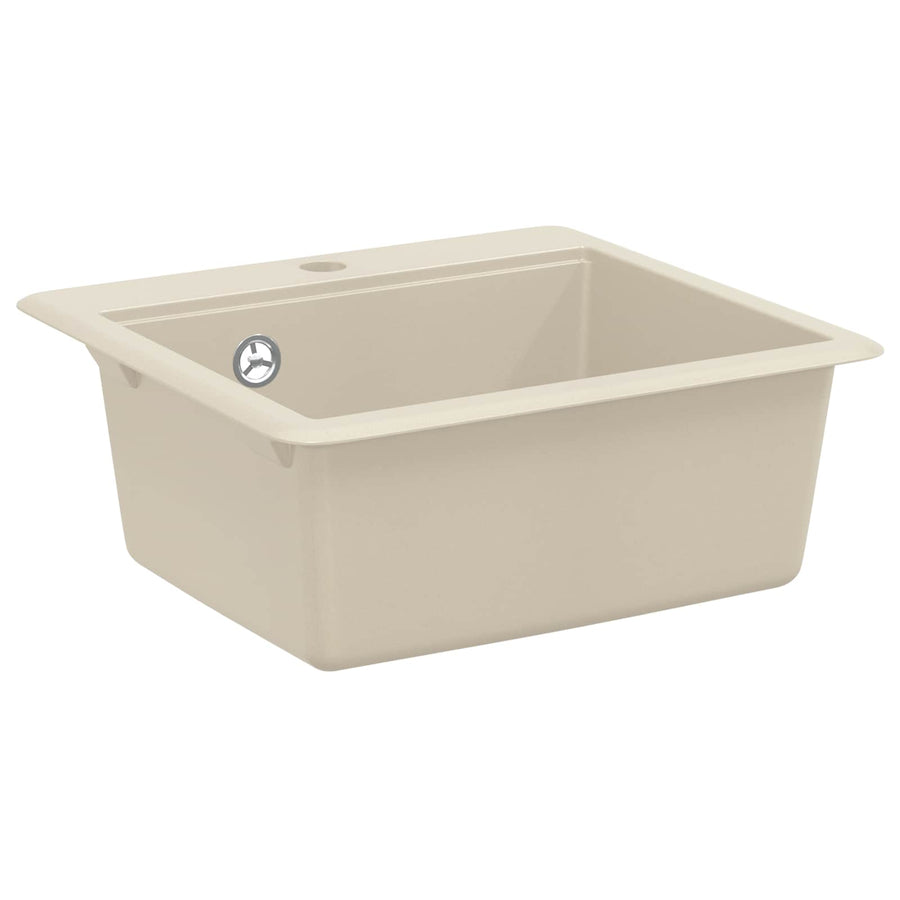 Wasbak Beige 470 x 440 mm Graniet