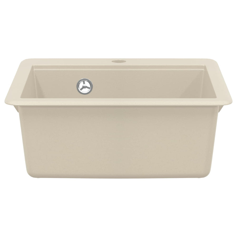 Wasbak Beige 470 x 440 mm Graniet