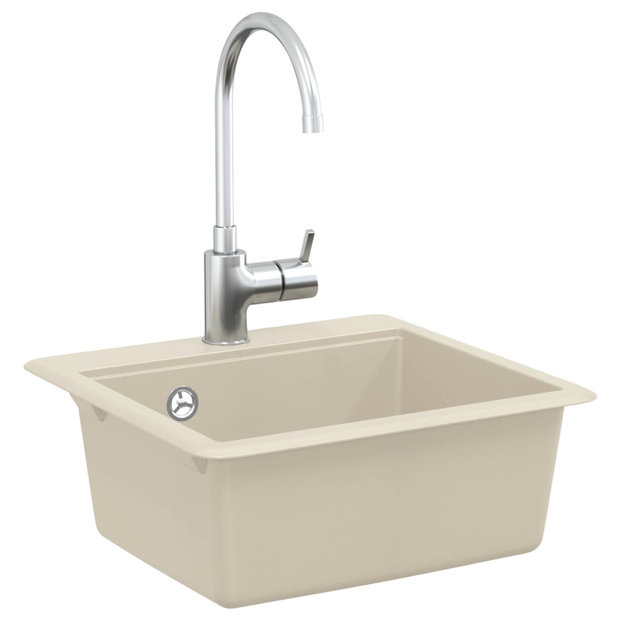 Wasbak Beige 470 x 440 mm Graniet