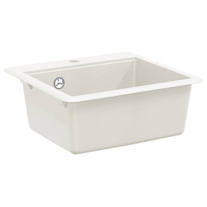 Wasbak Wit 470 x 440 mm Graniet