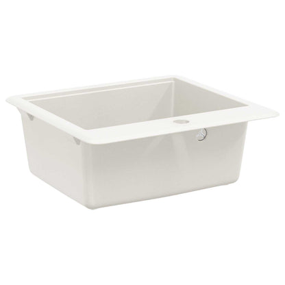 Wasbak Wit 470 x 440 mm Graniet