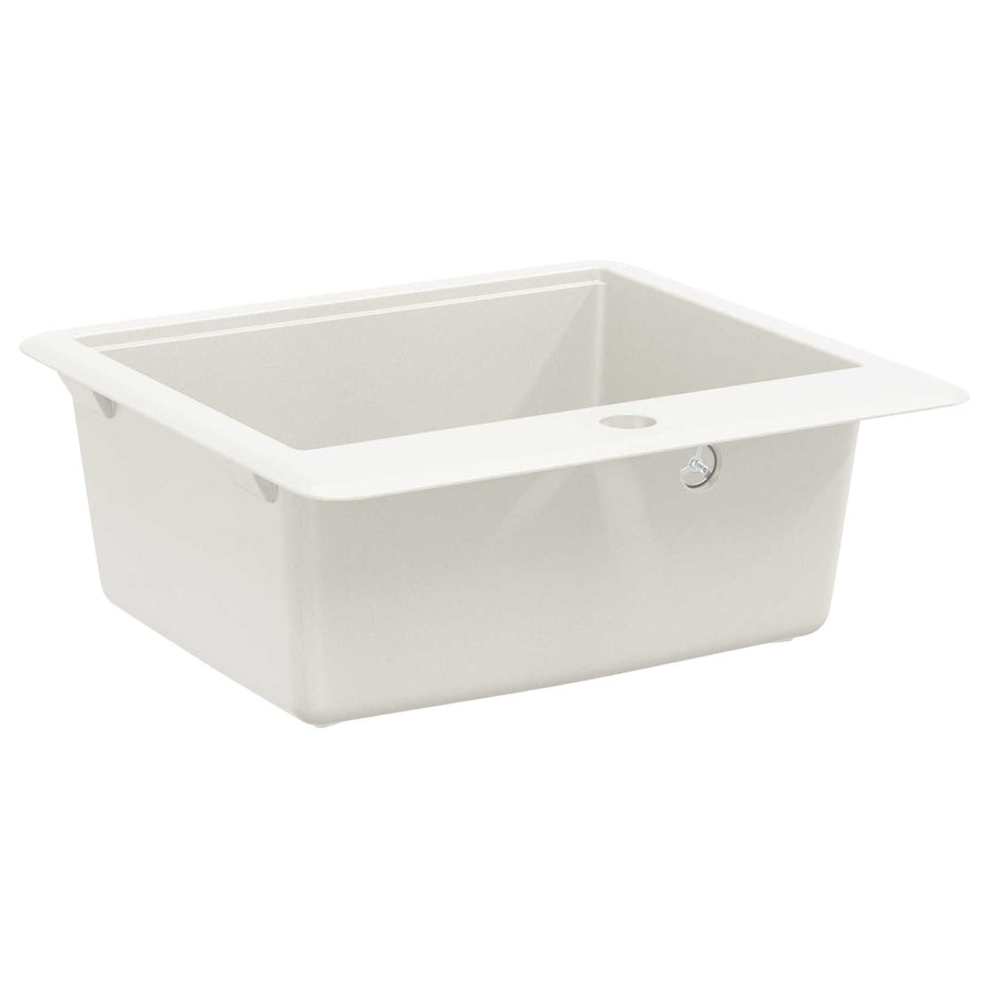 Wasbak Wit 470 x 440 mm Graniet