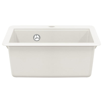 Wasbak Wit 470 x 440 mm Graniet