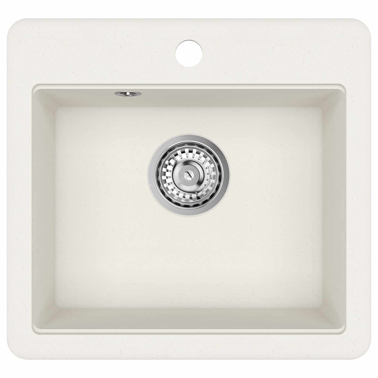 Wasbak Wit 470 x 440 mm Graniet