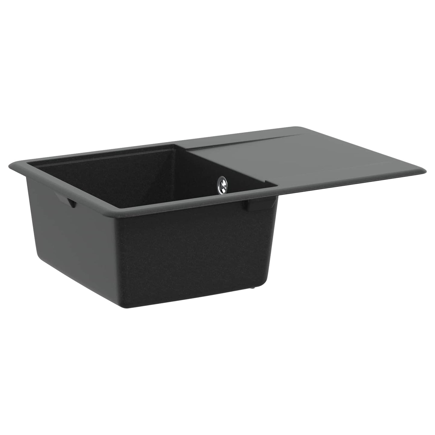 Wasbak Zwart 670 x 460 mm Graniet