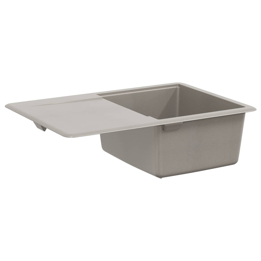 Wasbak Grijs 670 x 460 mm 80% Kwarts en 20% Hars