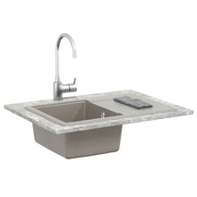 Wasbak Grijs 670 x 460 mm 80% Kwarts en 20% Hars
