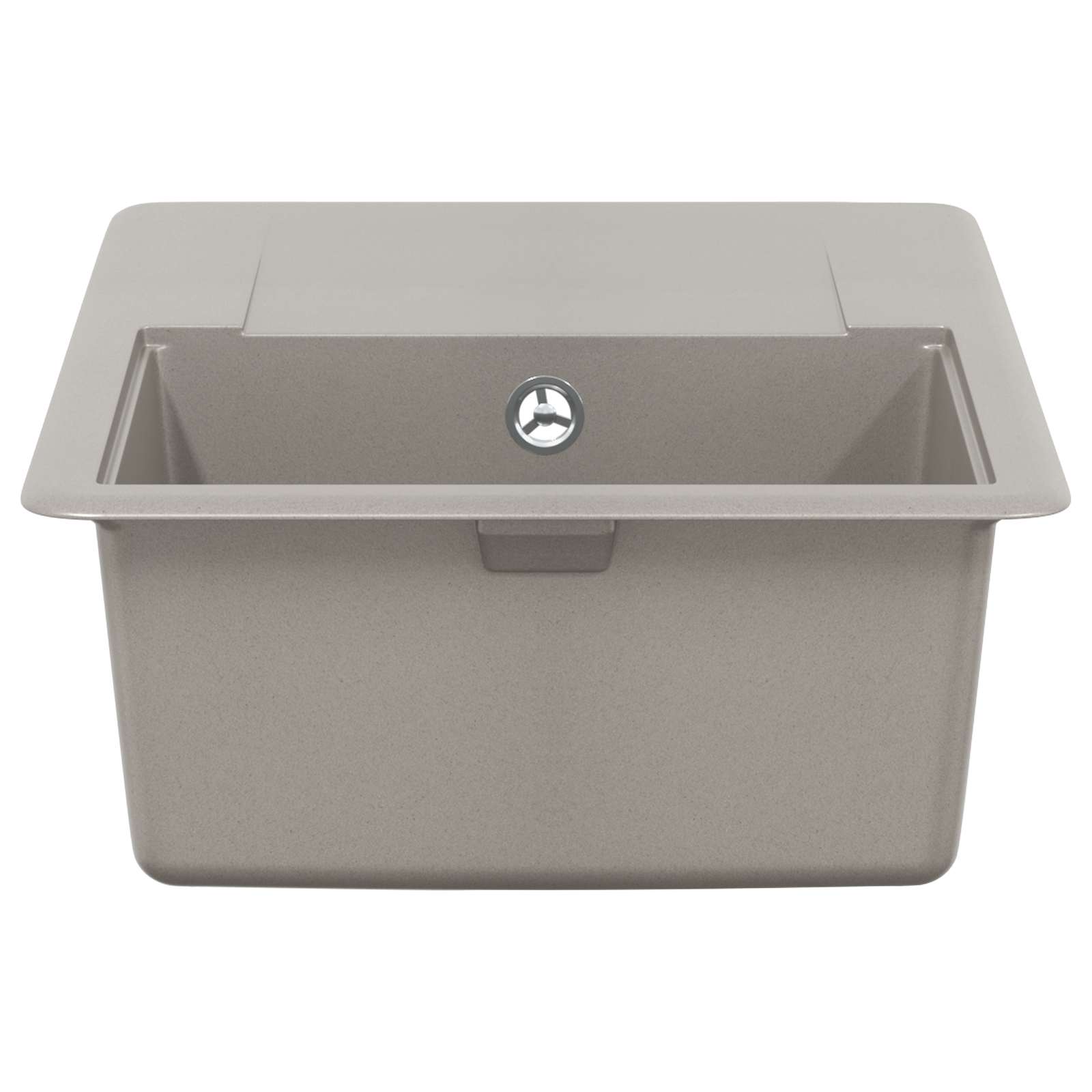 Wasbak Grijs 670 x 460 mm 80% Kwarts en 20% Hars