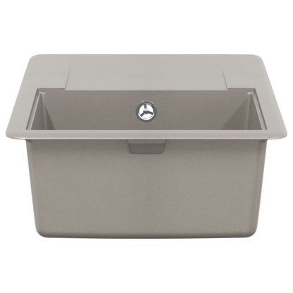 Wasbak Grijs 670 x 460 mm 80% Kwarts en 20% Hars
